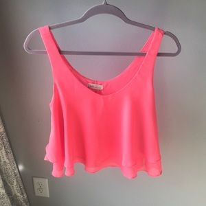 Flowy Crop Top Tank